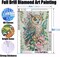 5D Owl Diamond Painting Kits for Adults – Full Drill DIY Crafts, Owl Diamond Art Kit for Home Wall Decor & Gifts, 12×16 Inch (B11737)